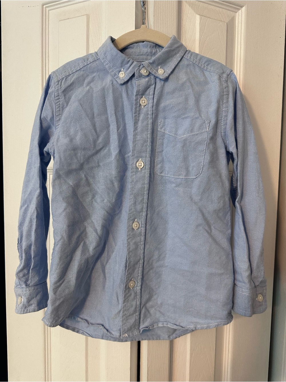 The Children's Place Light Blue Button-Down Shirt